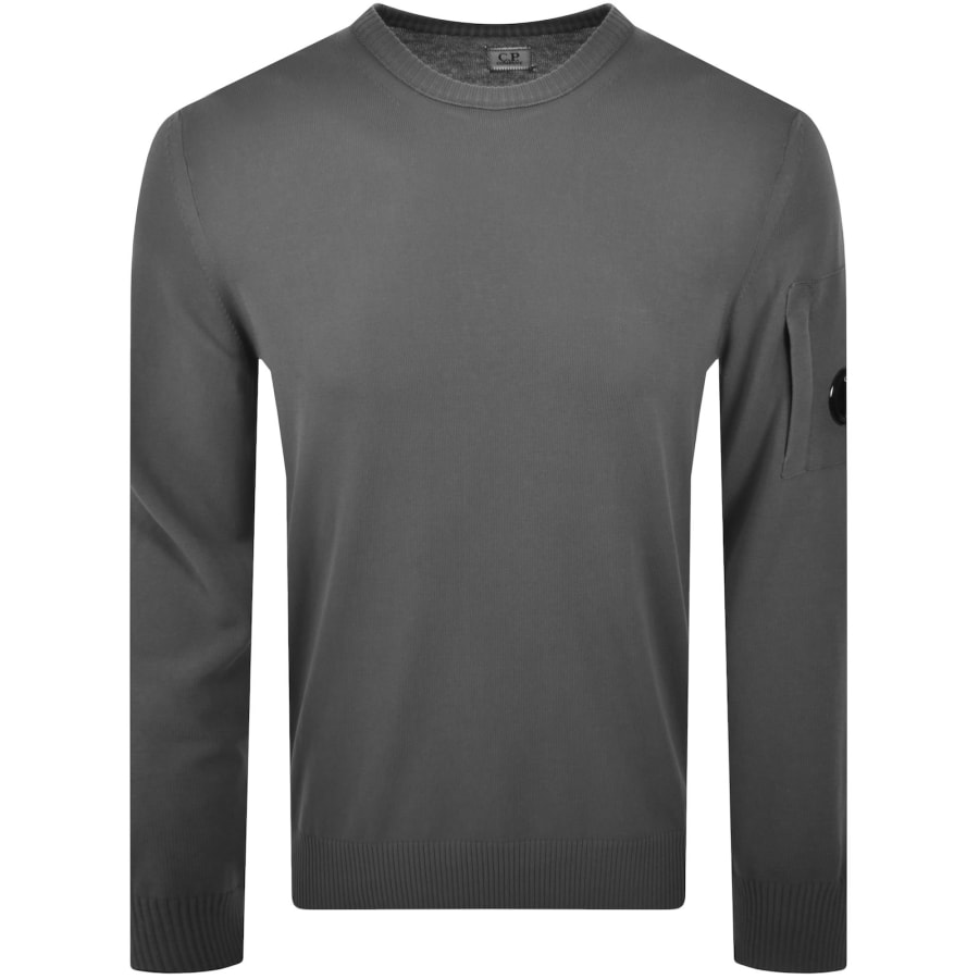 【新品、本物、当店在庫だから安心】 Jumper Knitted Lens Crepe Company CP Grey Mainline | トップス